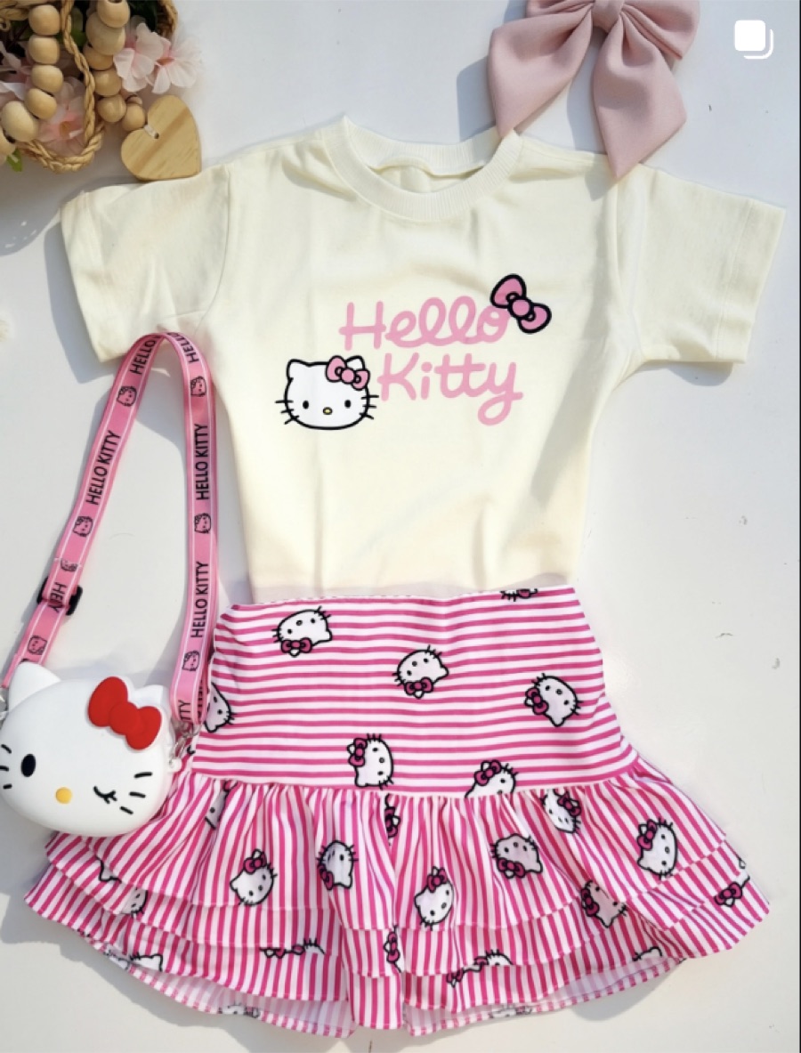 Conjunto Hello Kitty Candy
