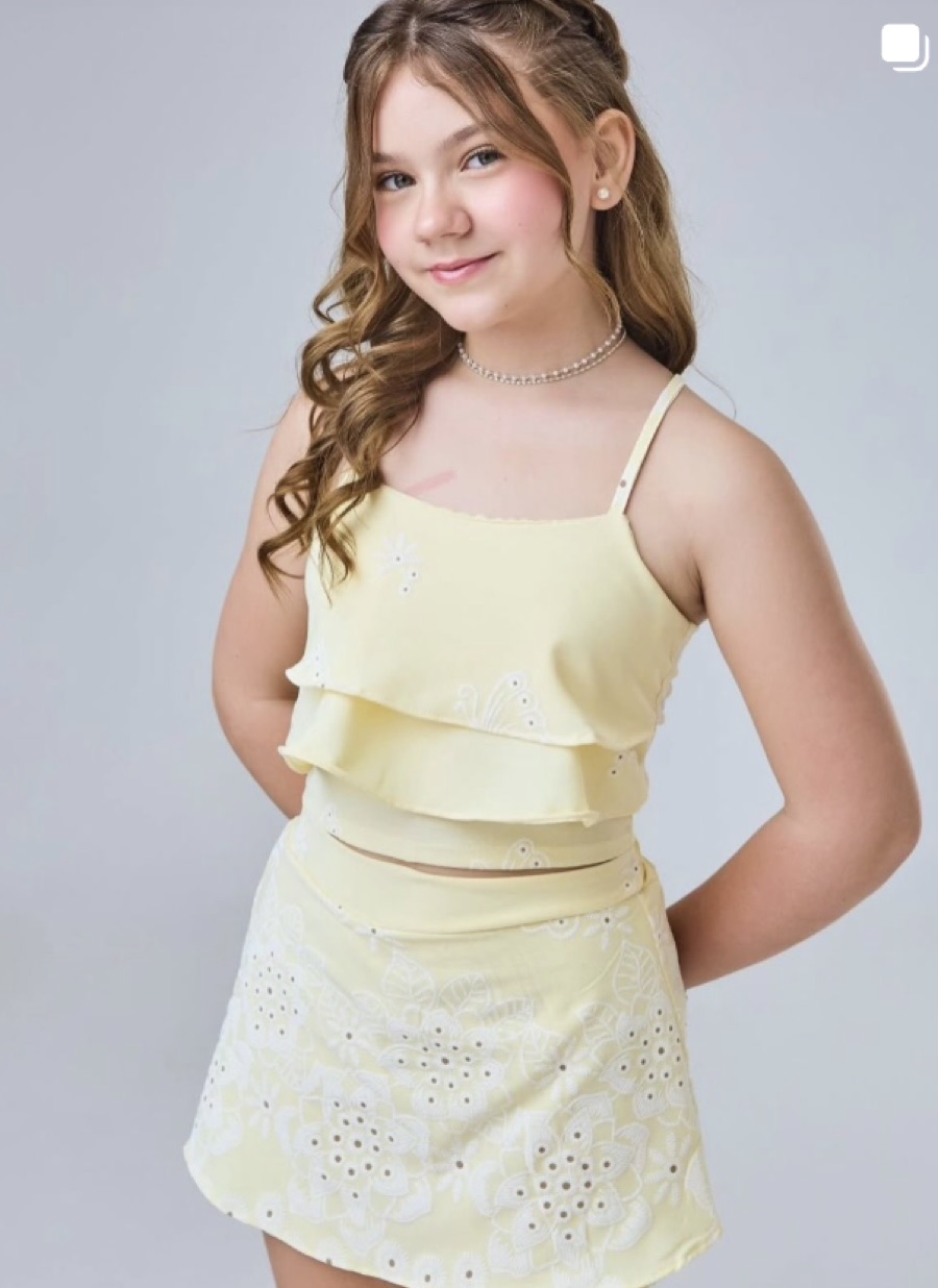 Conjunto Laise Amarelo